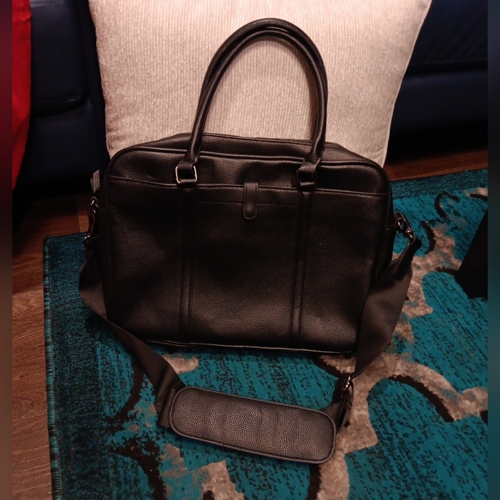 Steve Madden  Barnett avenue Men's Leather Large Handbags Shoulder Bags Travel